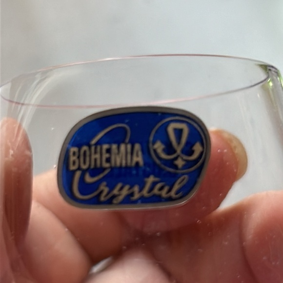 6 Small 2 oz Bohemia Crystal Rainbow Glasses New - Picture 10 of 11